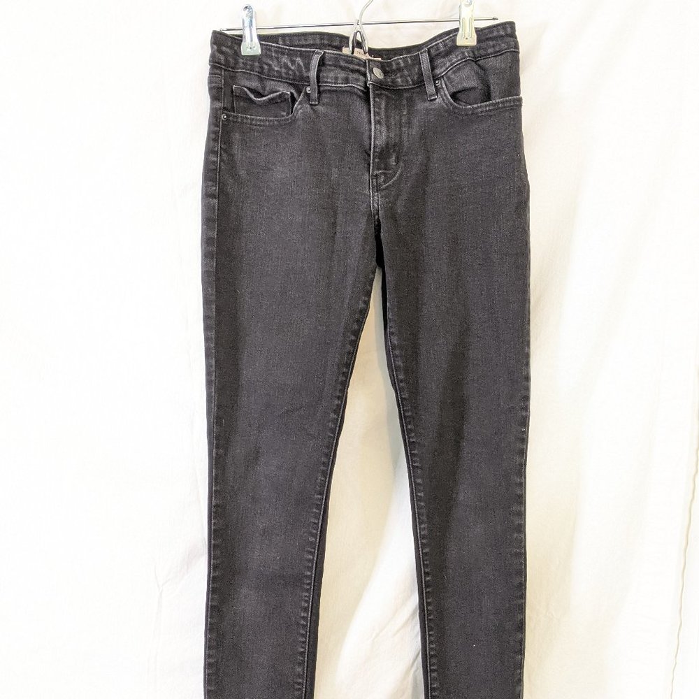 Levi's 711 Black Skinny Jeans Size 29